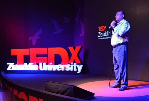 Dr Asim Inaugurate ‘TEDxZiauddinUniversity’ Conference